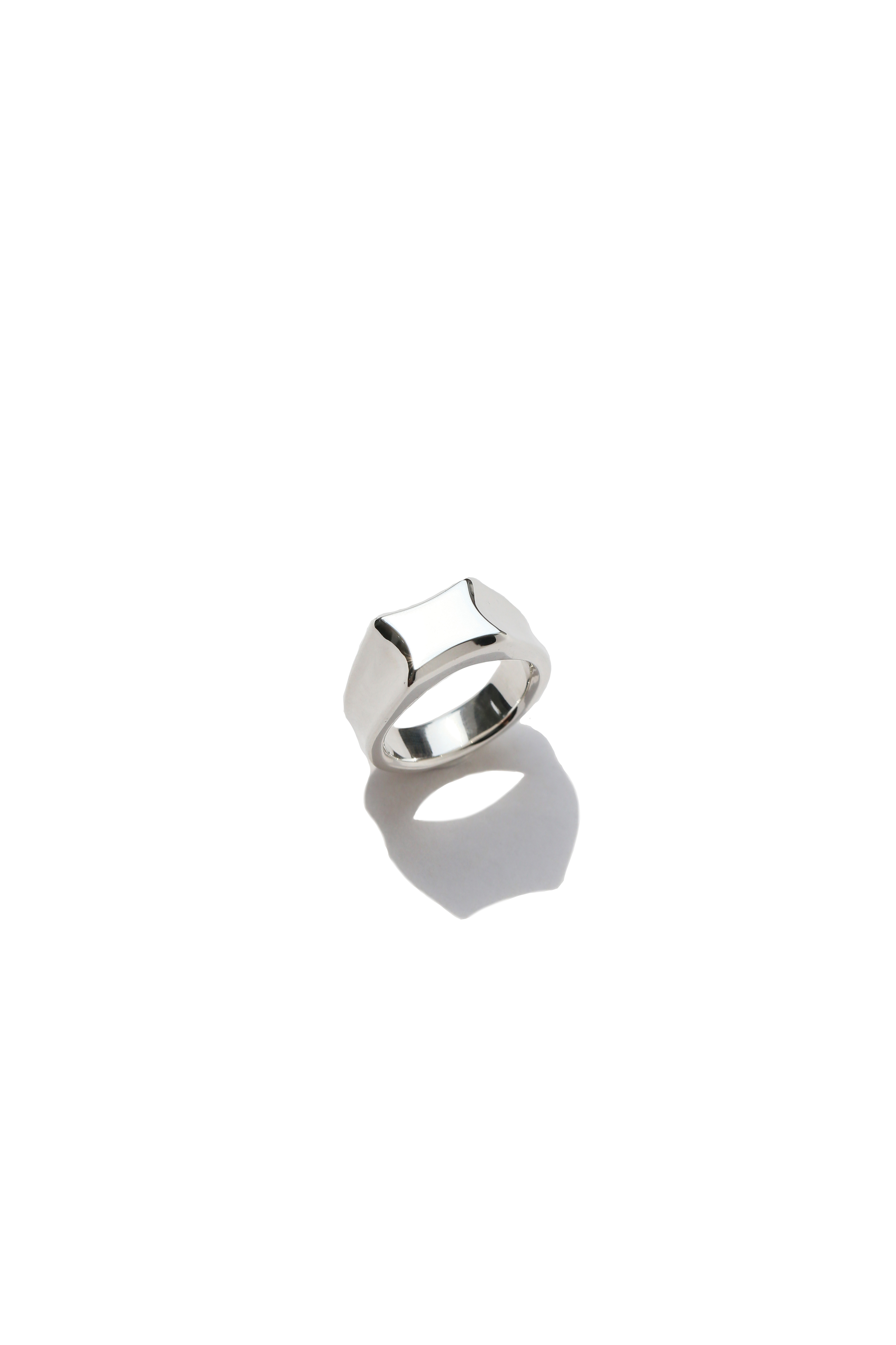 Classic Frame Ring-Silver